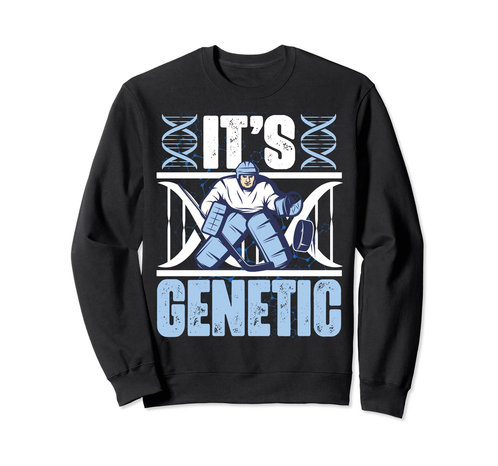 Ice Hockey Player Goalkeeper Ice Sweatshirt - Streetwear Style Men Women