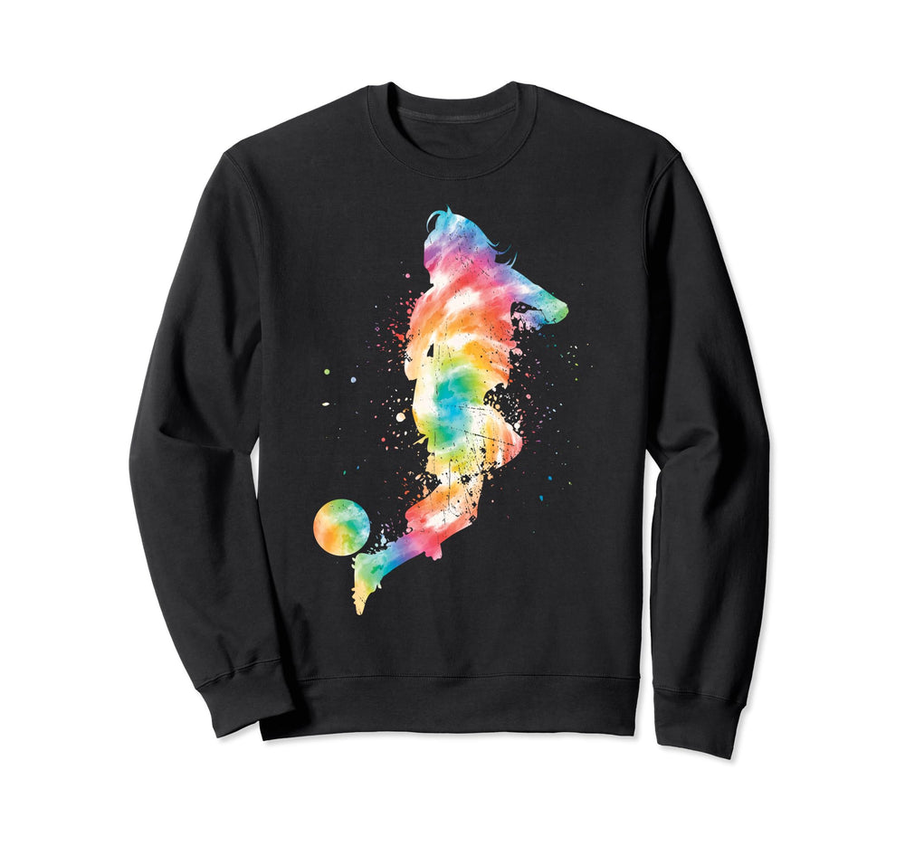 Soccer Goalkeeper Essentials Sweatshirt - Minimalist Print for Adults