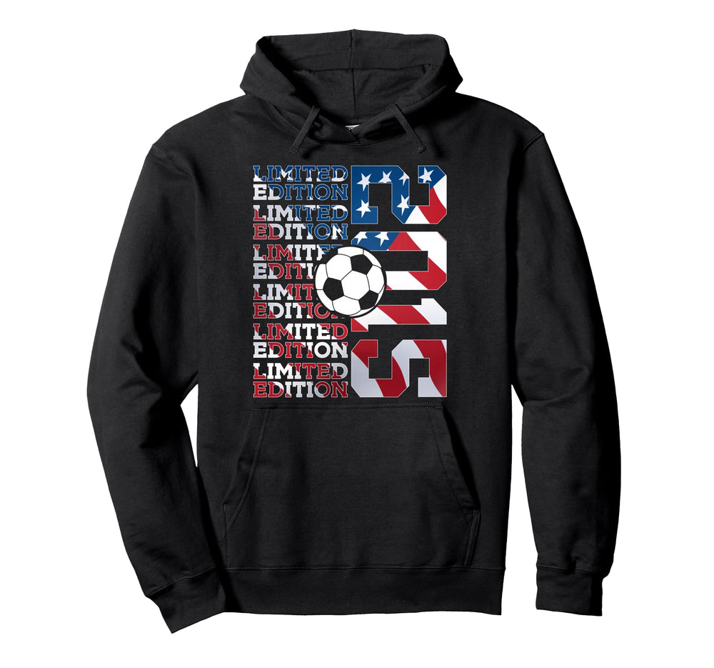 2015 11 Years Soccer 11Th Birthday Hoodie - Novelty Apparel for Adults