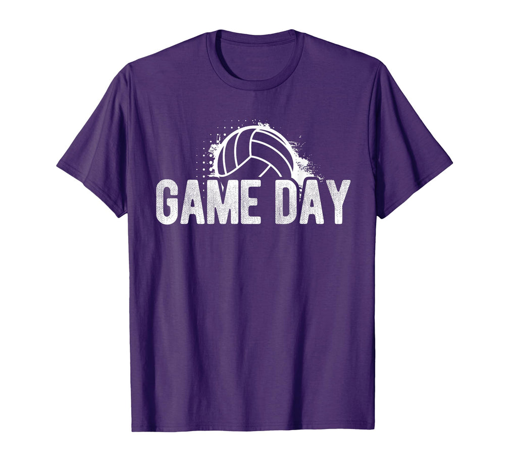 Game Day Volleyball Game Day T-Shirt - Fun Novelty Design Men Women