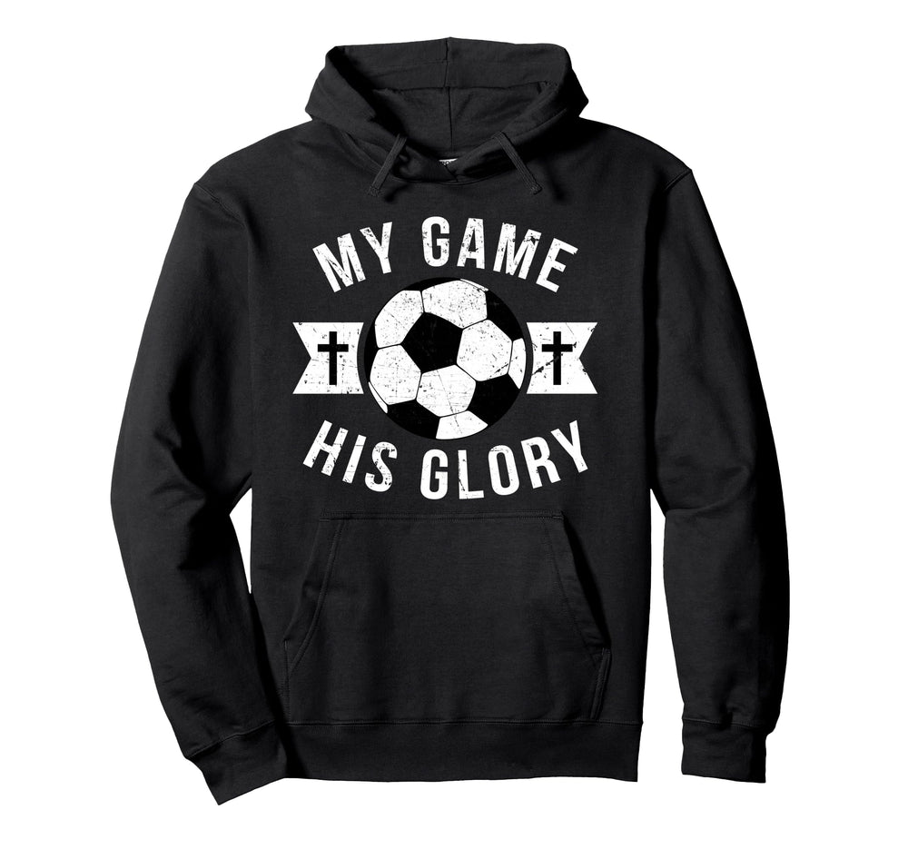 Christian Soccer Gifts Teen Hoodie - Casual Everyday Wear for Adults
