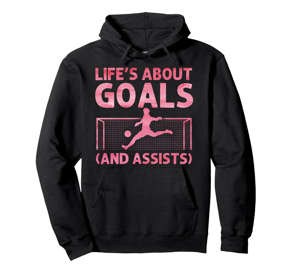 Funny Soccer Art Gag Soccer Player Hoodie - Custom Art Print Unisex