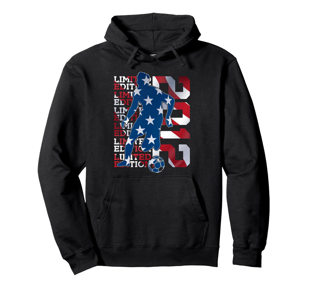 2012 14 Years Soccer 14Th Birthday Hoodie - Fun Novelty Design Men Women