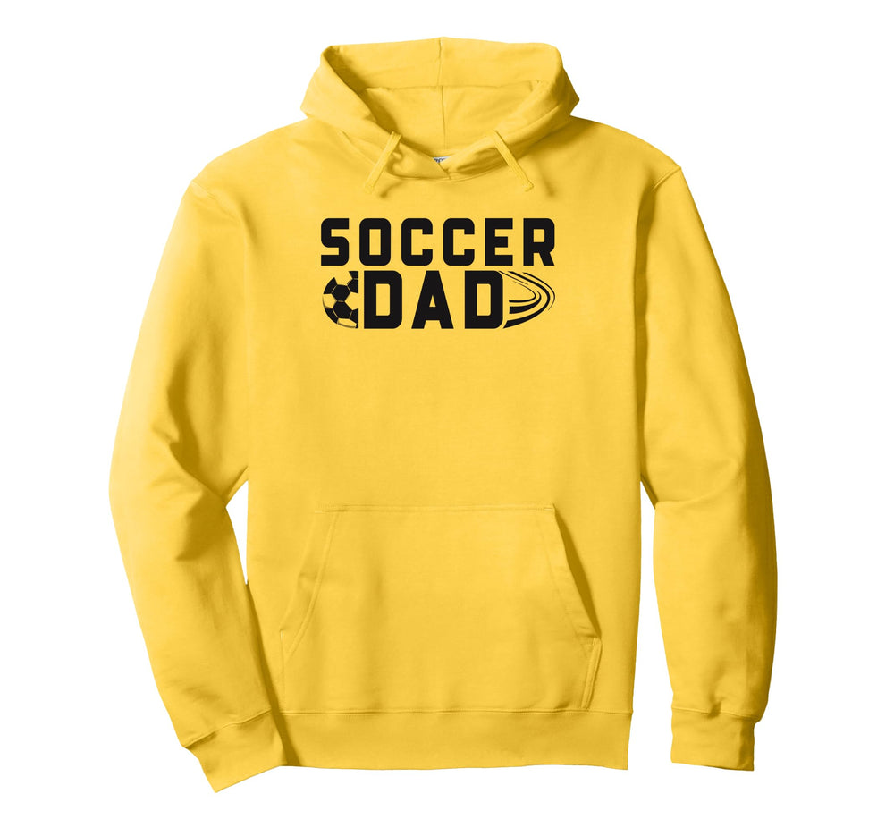Father Son Daughter Soccer Dad Hoodie - Casual Everyday Wear Men Women