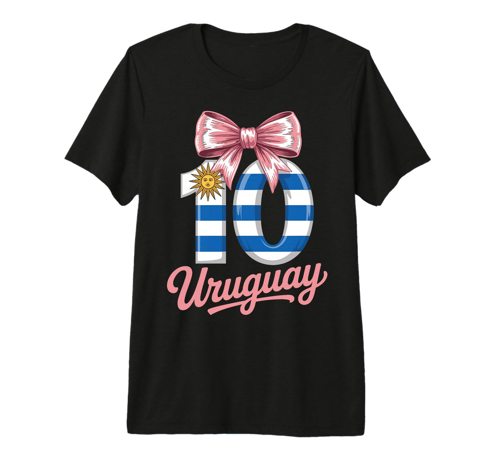 10 Uruguay Birthday Number 10 Soccer T-Shirt - Unique Graphic Unisex