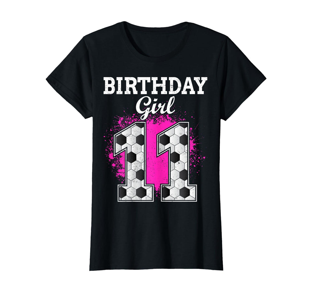 11 Years Old Sports Fans Soccer Lover T-Shirt - Minimalist Print Unisex