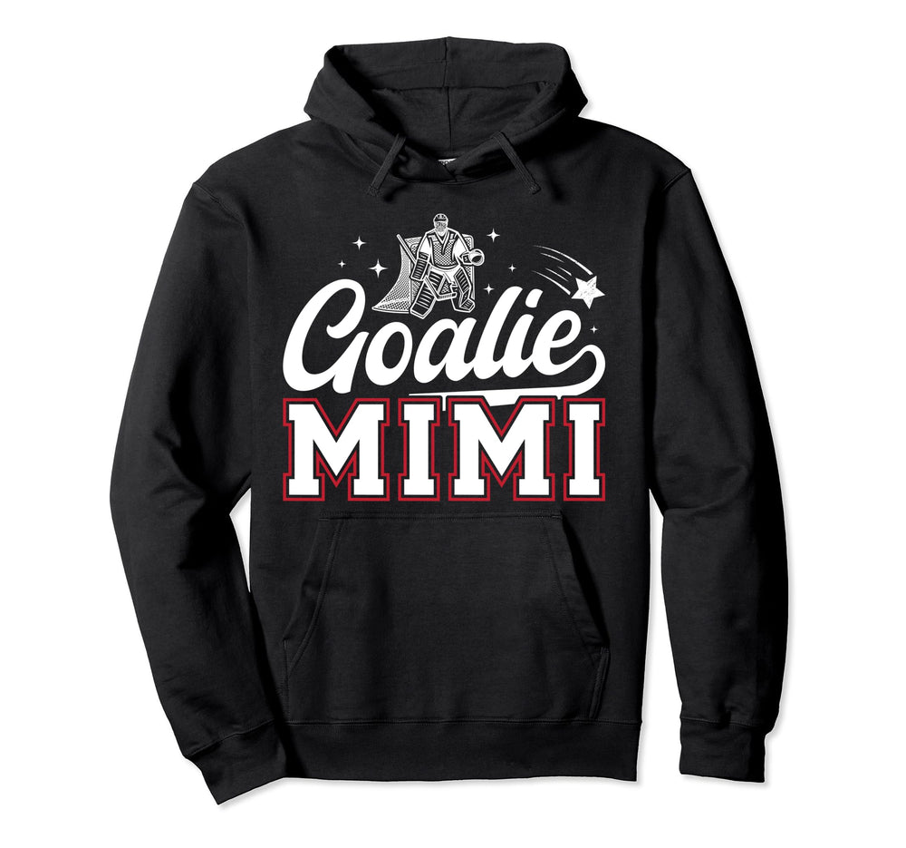 Ice Hockey Goalie Mimi Ice Hockey Hoodie - Aesthetic Graphic Unisex