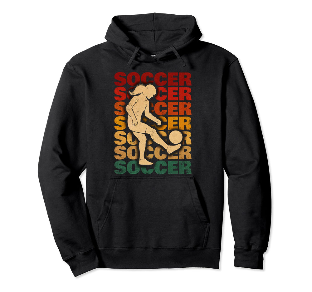 Soccer Goalie Distressed Goalkeeper Hoodie - Fun Novelty Design Men Women