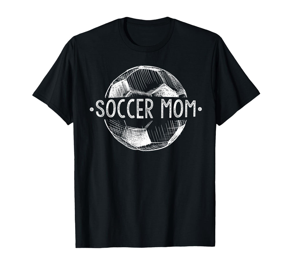 Soccer Mom Family Matching Team T-Shirt - Casual Everyday Wear for Adults