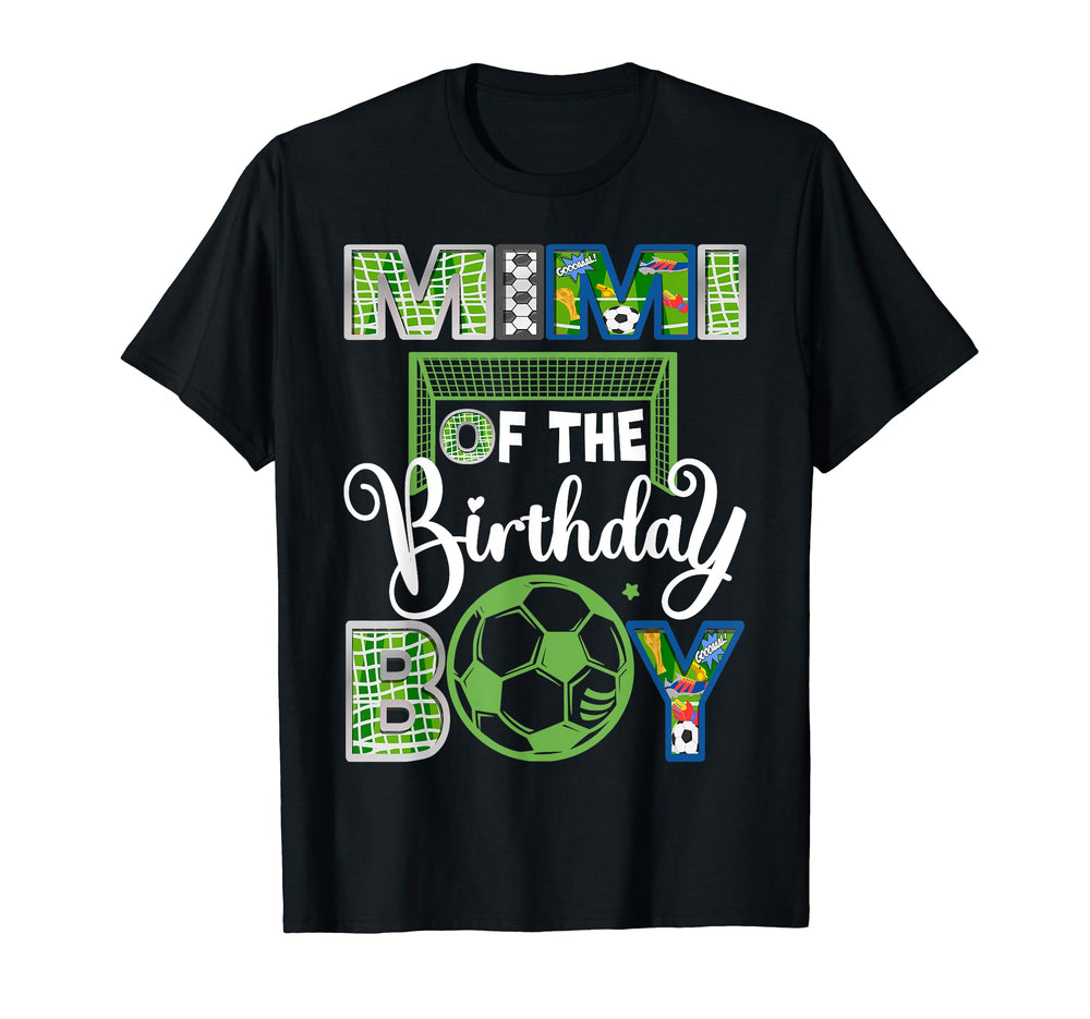 Mimi Birthday Soccer Baller Birthday T-Shirt - Aesthetic Graphic Unisex