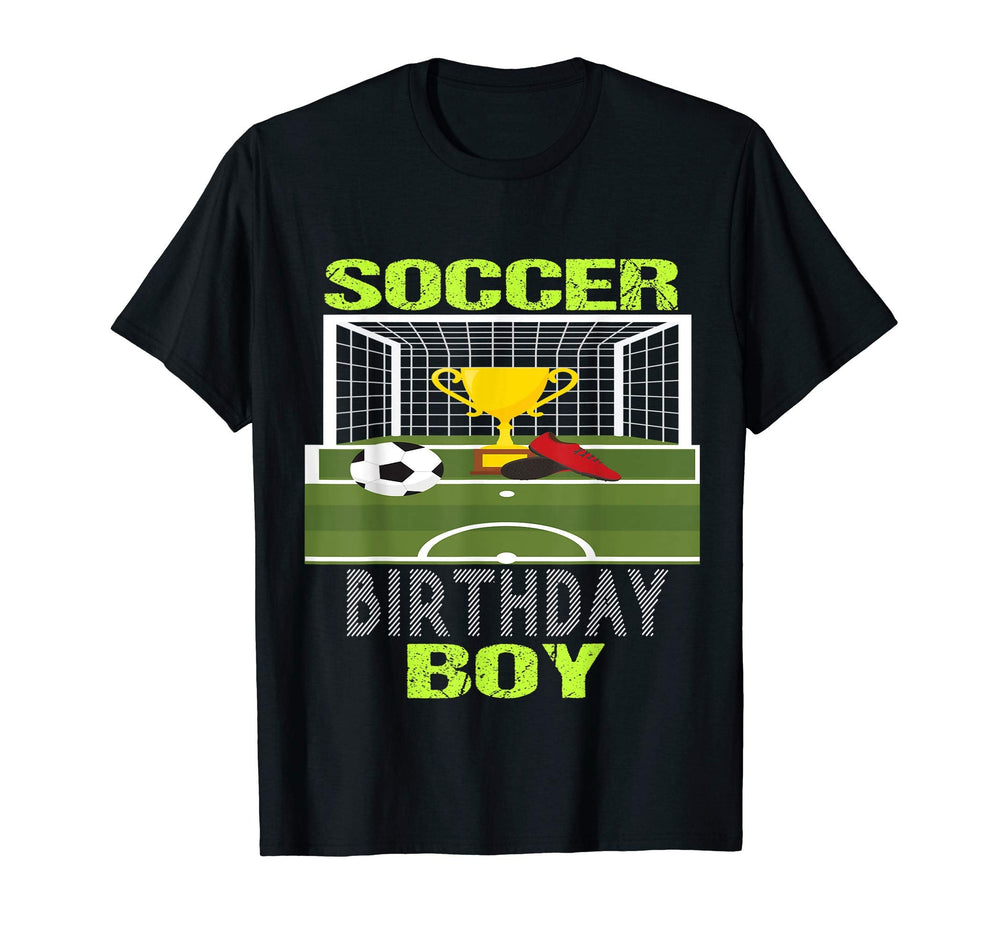 Football Themed Birthday Soccer T-Shirt - Trendy Graphic Men Women