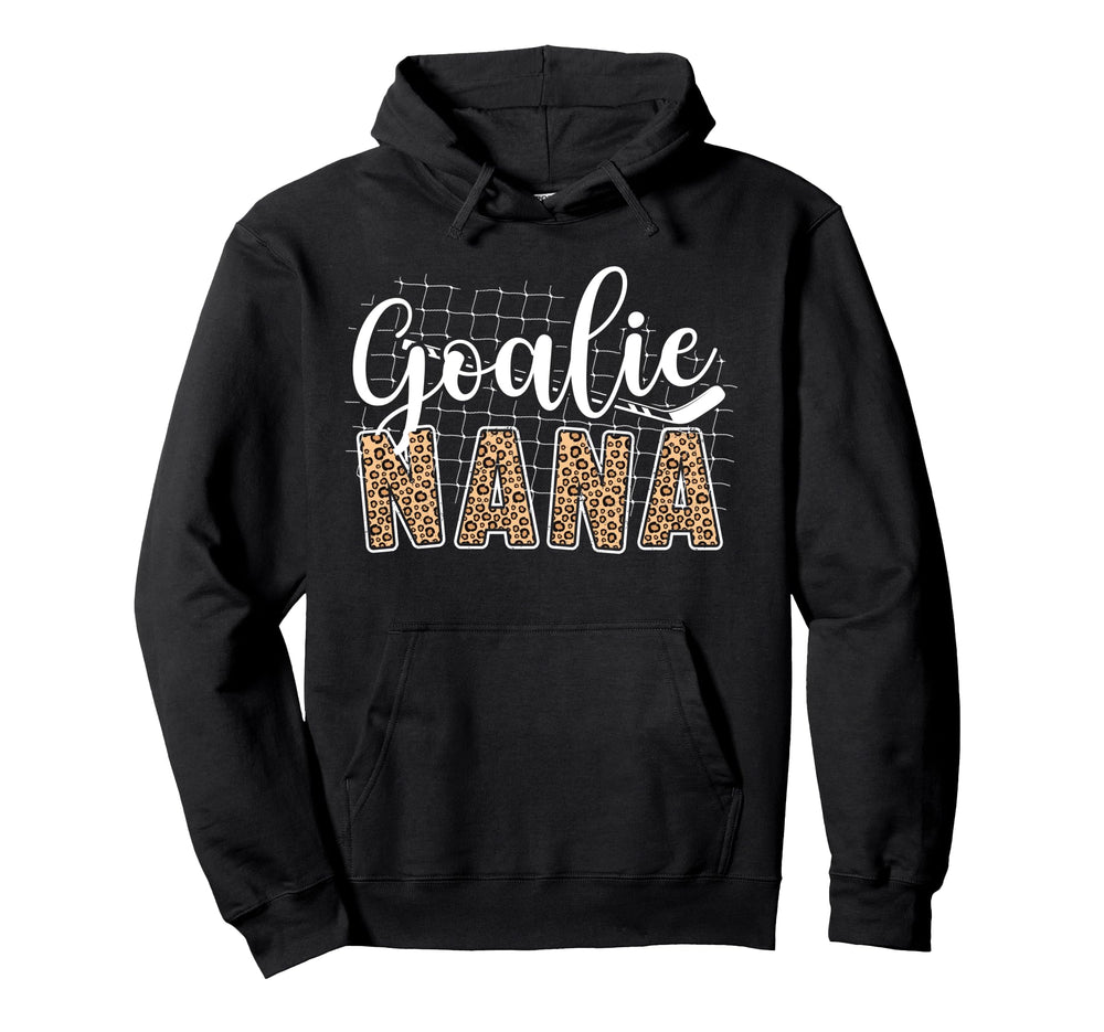 Ice Hockey Goalie Nana Hockey Keeper Nana Hoodie - Trendy Graphic Unisex