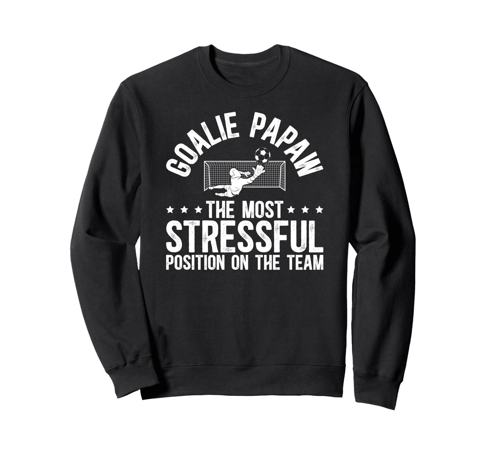 Soccer Goalie Papaw Definition Soccer Sweatshirt - Trendy Graphic Unisex