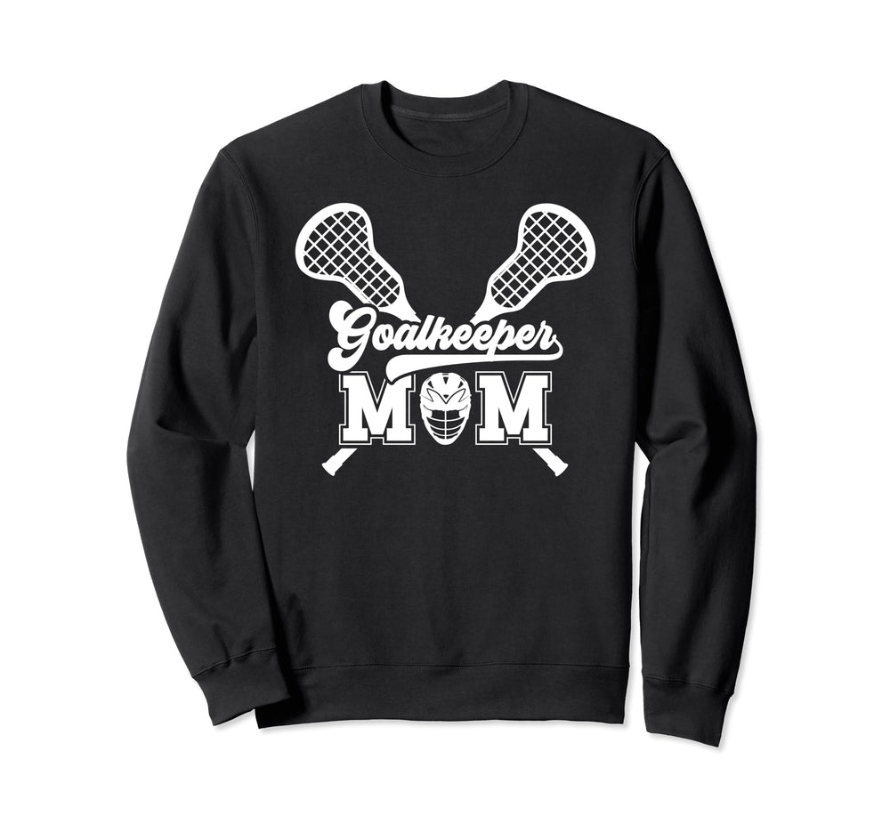 Lacrosse Goalkeeper Mom Lacrosse Sweatshirt - Minimalist Print Unisex