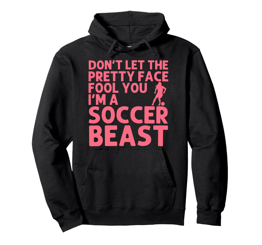 Soccer Art Teen Goalie Soccer Player Hoodie - Aesthetic Graphic for Adults
