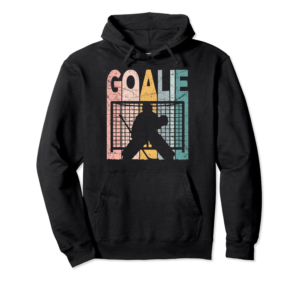 Ice Hockey Goalie Ice Hockey Goalkeeper Hoodie - Unique Graphic Unisex