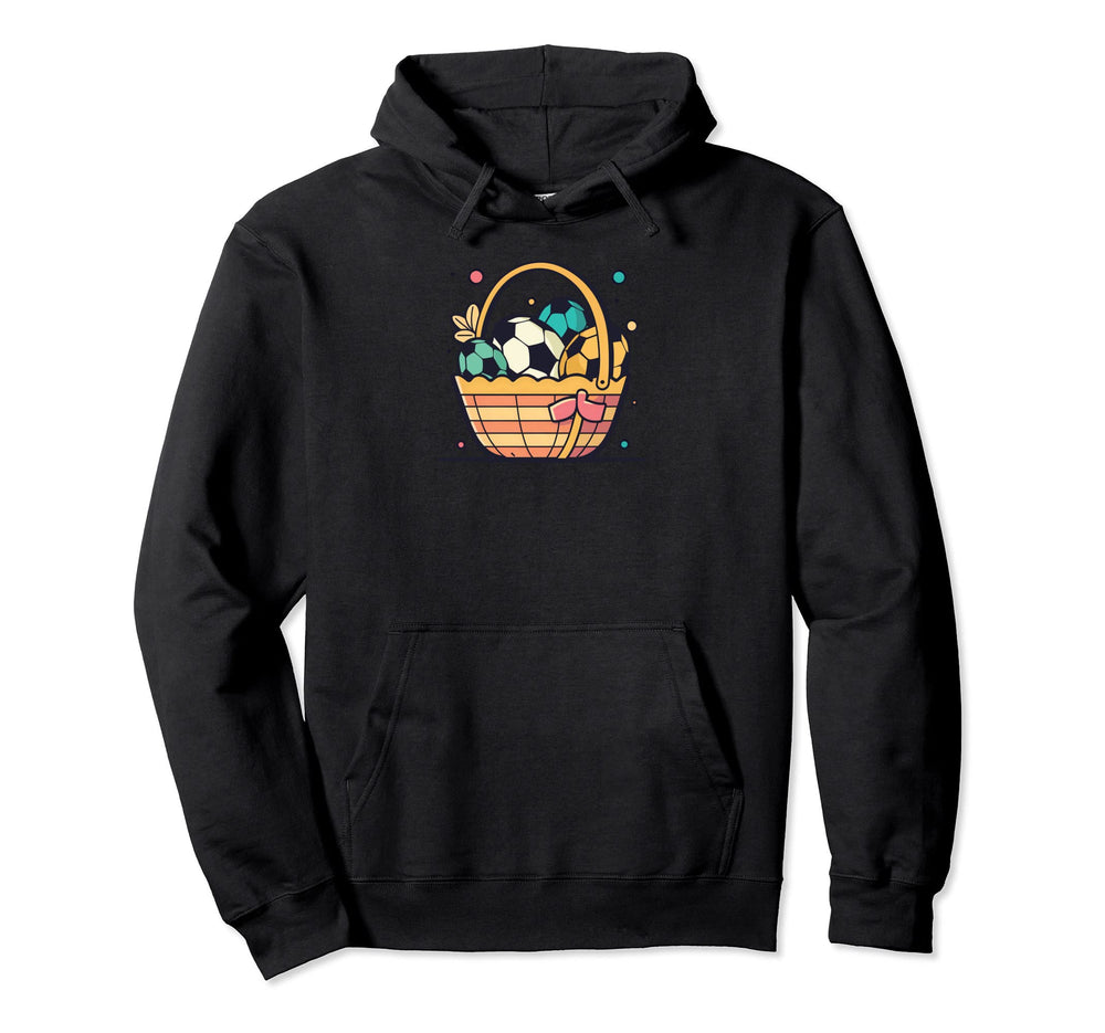 Soccer Ball Easter Eggs Soccer Easter Hoodie - Streetwear Style for Adults