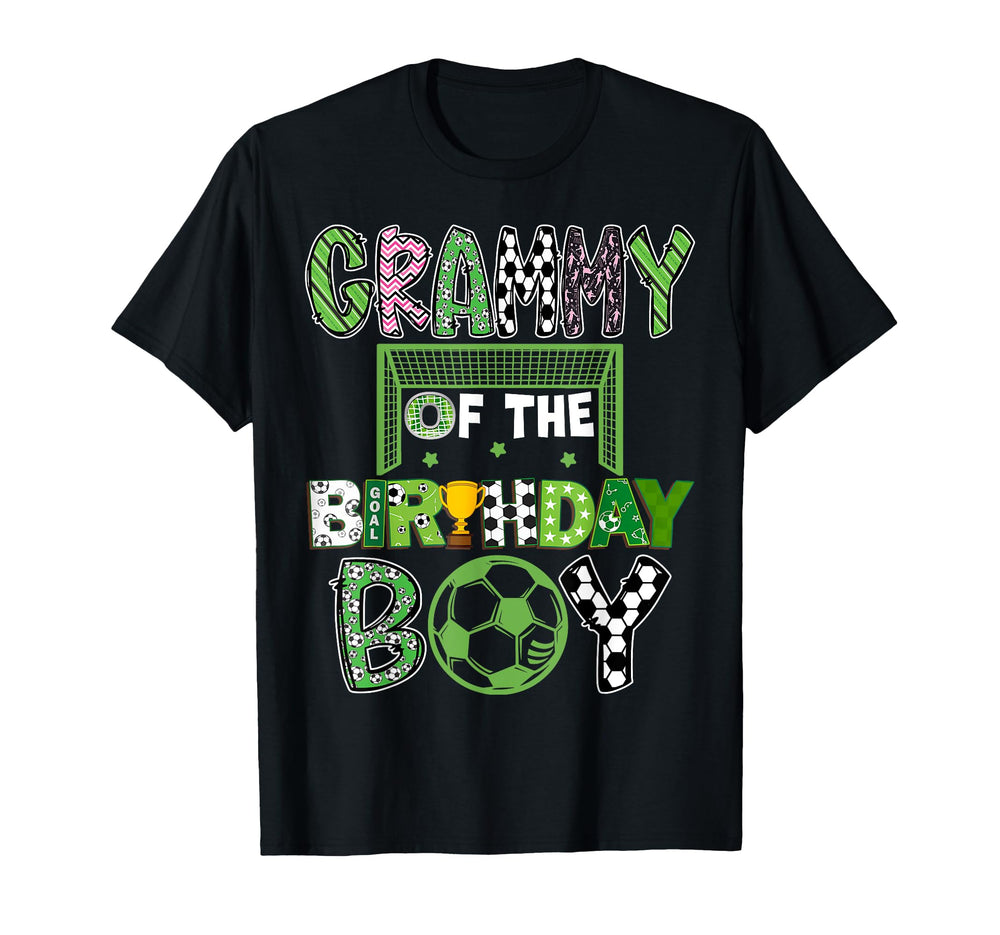 Grammy Birthday Soccer Player Birthday T-Shirt - Novelty Apparel Men Women