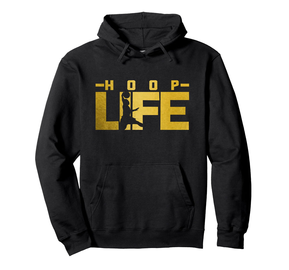 Basketball Hoops Sports Bball Coach Hoodie - Minimalist Print Unisex