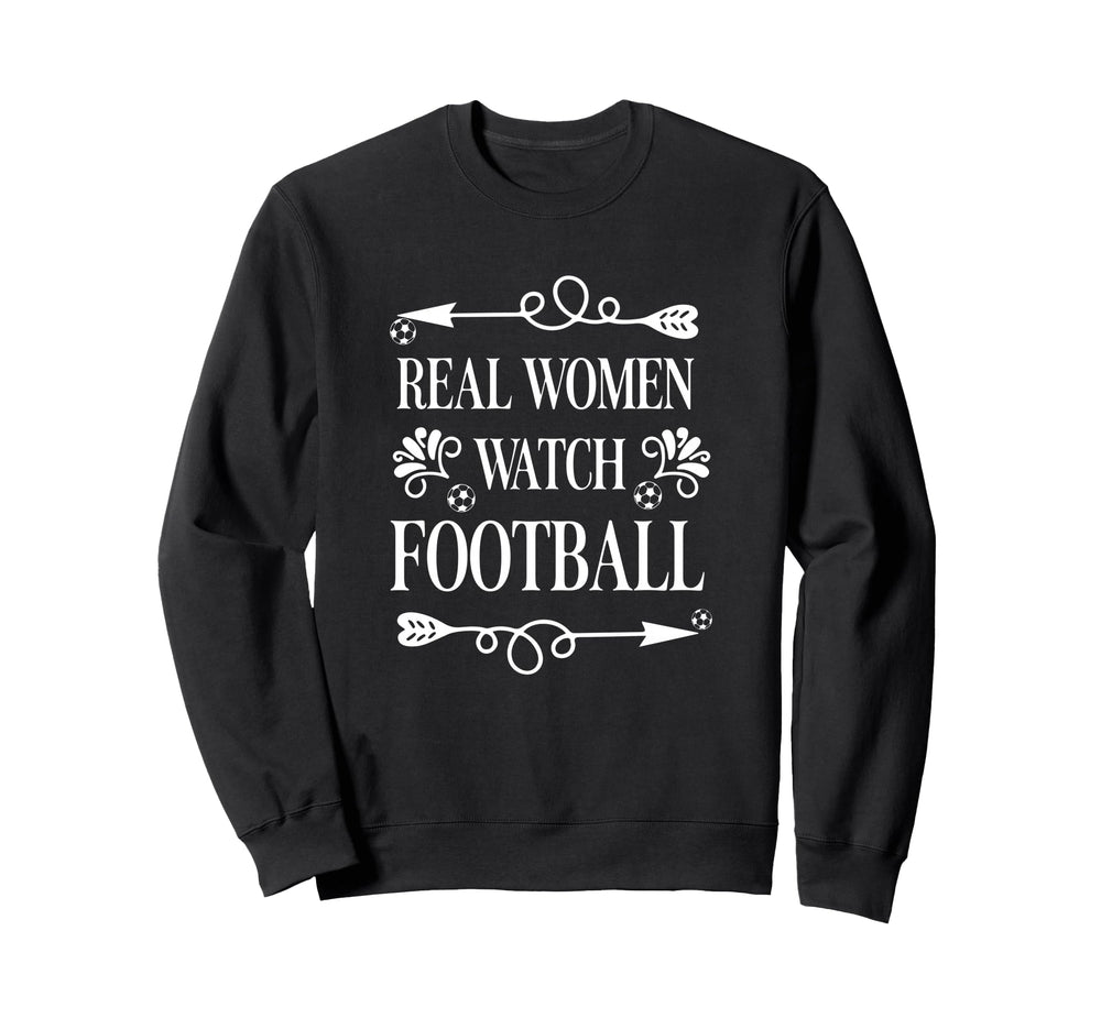 Real Watch Football Soccer Sports Sweatshirt - Graphic Print Men Women