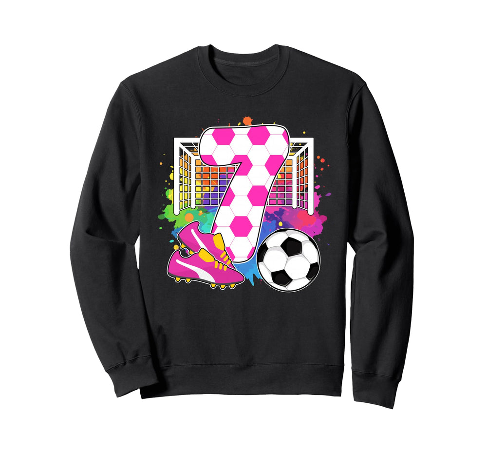 7 Years Old Birthday 7Th Sweatshirt - Fun Novelty Design Men Women