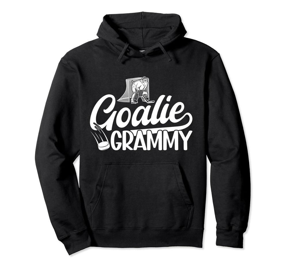 Ice Hockey Goalie Grammy Ice Hockey Hoodie - Aesthetic Graphic Unisex