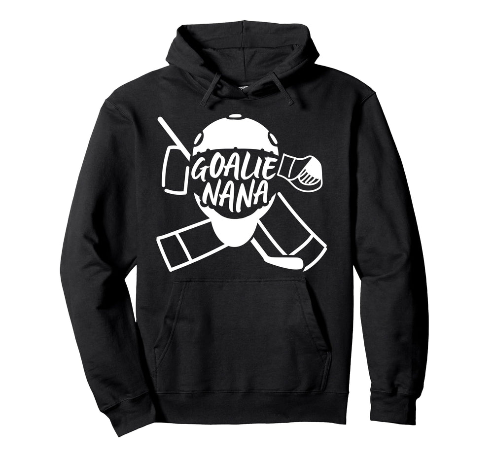 Ice Hockey Goalie Nana Hockey Keeper Nana Hoodie - Streetwear Style Unisex