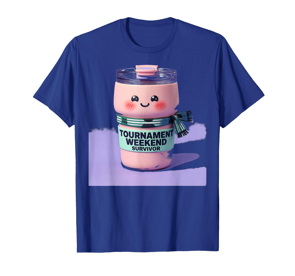 Tournament Weekend Survivor Soccer Mom T-Shirt - Unique Graphic Men Women