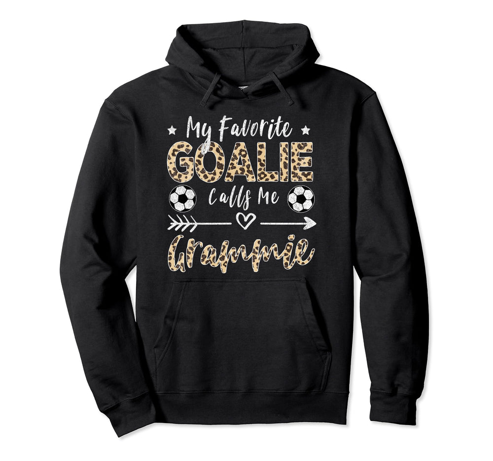 My Favorite Goalie Calls Me Grammie Hoodie - Streetwear Style for Adults