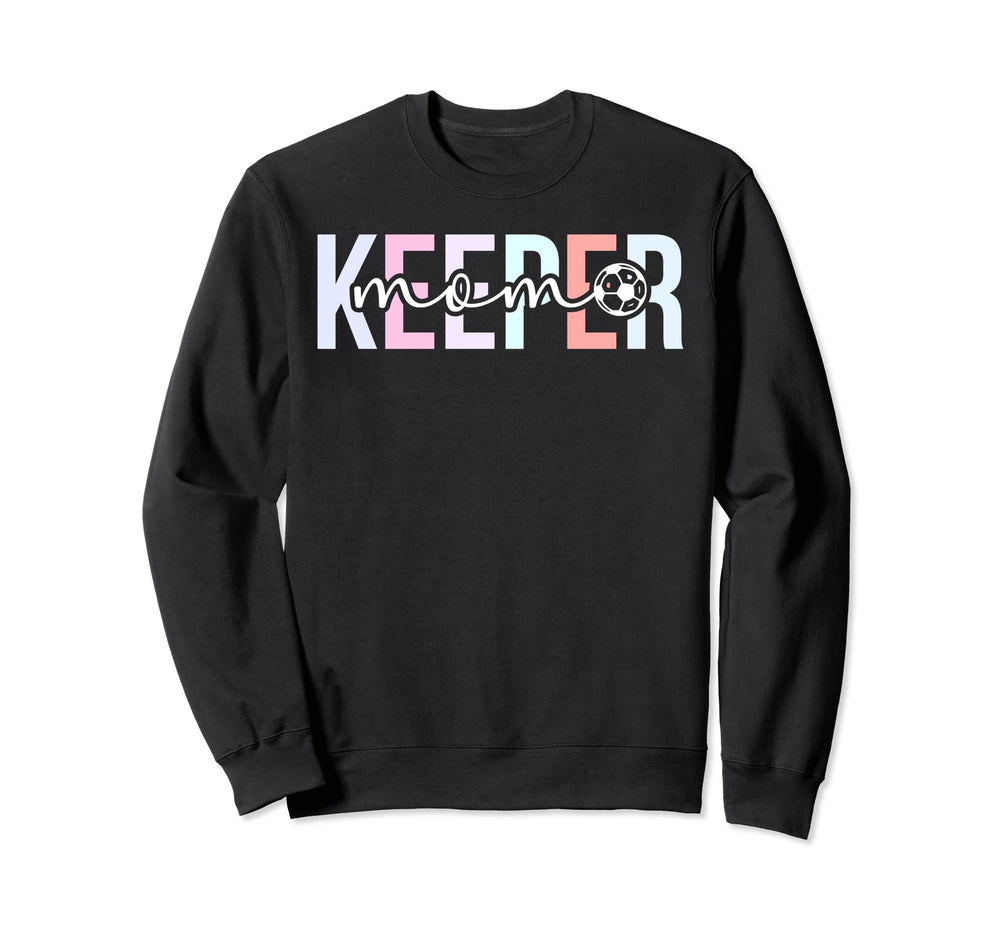 Boho Soccer Keeper Mom Soccer Sweatshirt - Streetwear Style Men Women