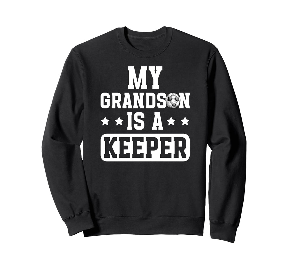 Proud Soccer Keeper Papaw Soccer Sweatshirt - Unique Graphic Men Women