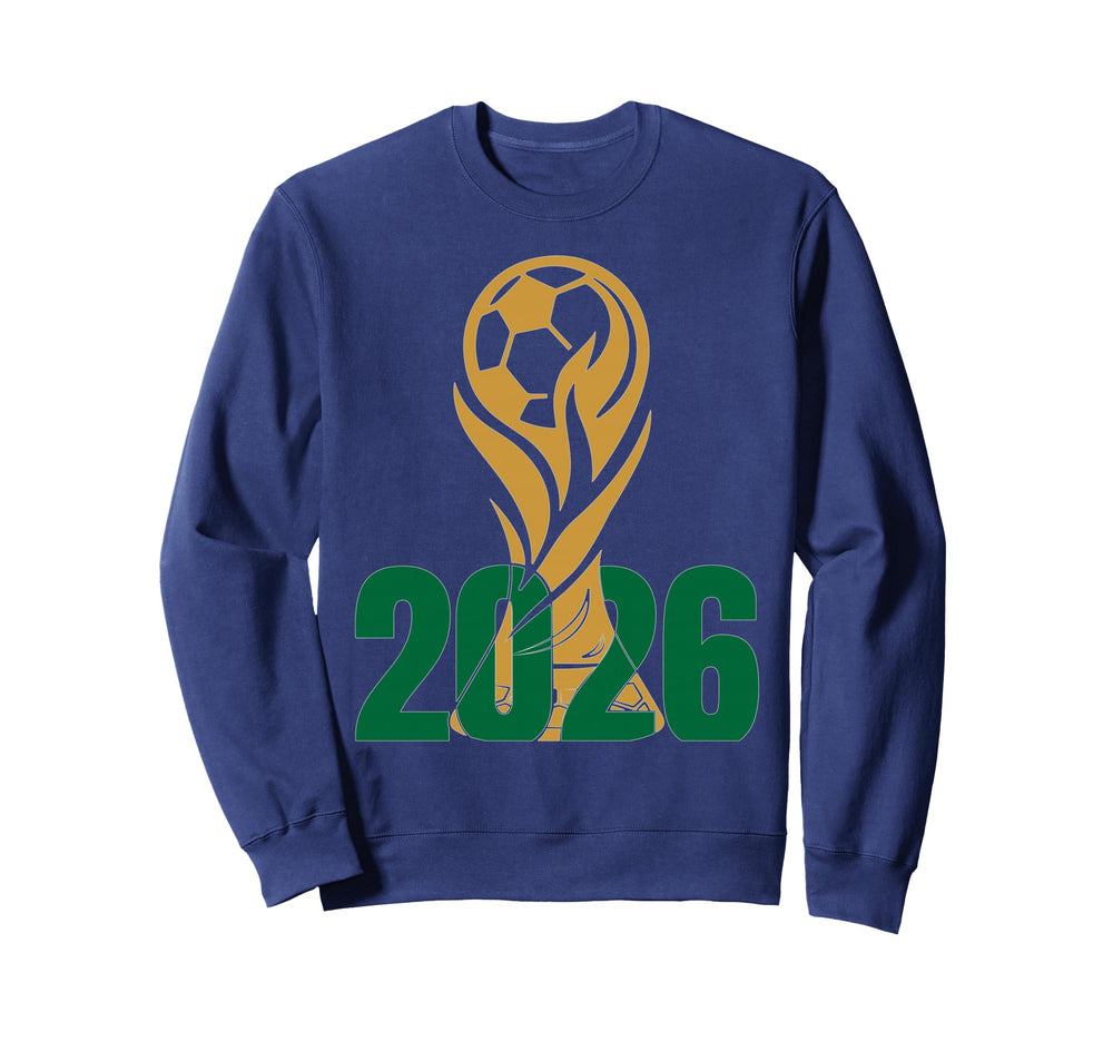 Usa World Football 2026 Team Game Sweatshirt - Trendy Graphic Men Women