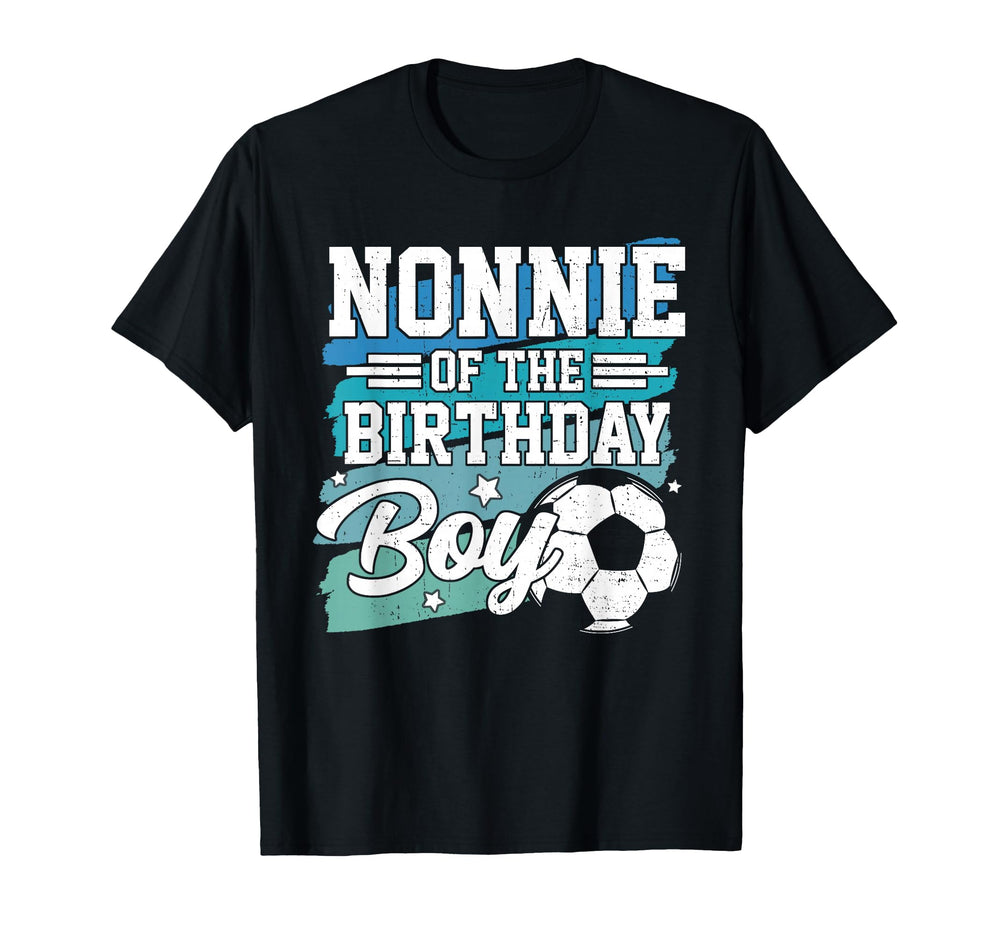 Nonnie Birthday Soccer Family Matching T-Shirt - Graphic Print Unisex