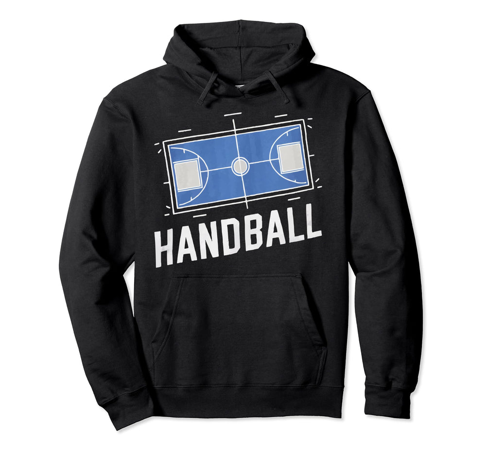 I Love Handball Player Sports Hoodie - Streetwear Style for Adults