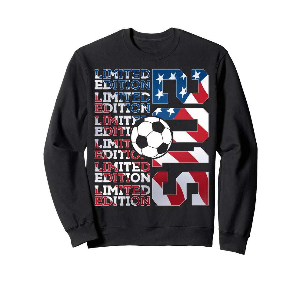 2015 11 Years Soccer 11Th Birthday Sweatshirt - Streetwear Style Unisex