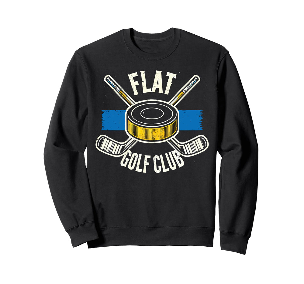 Funny Ice Hockey Player Winter Sport Sweatshirt - Novelty Apparel Unisex