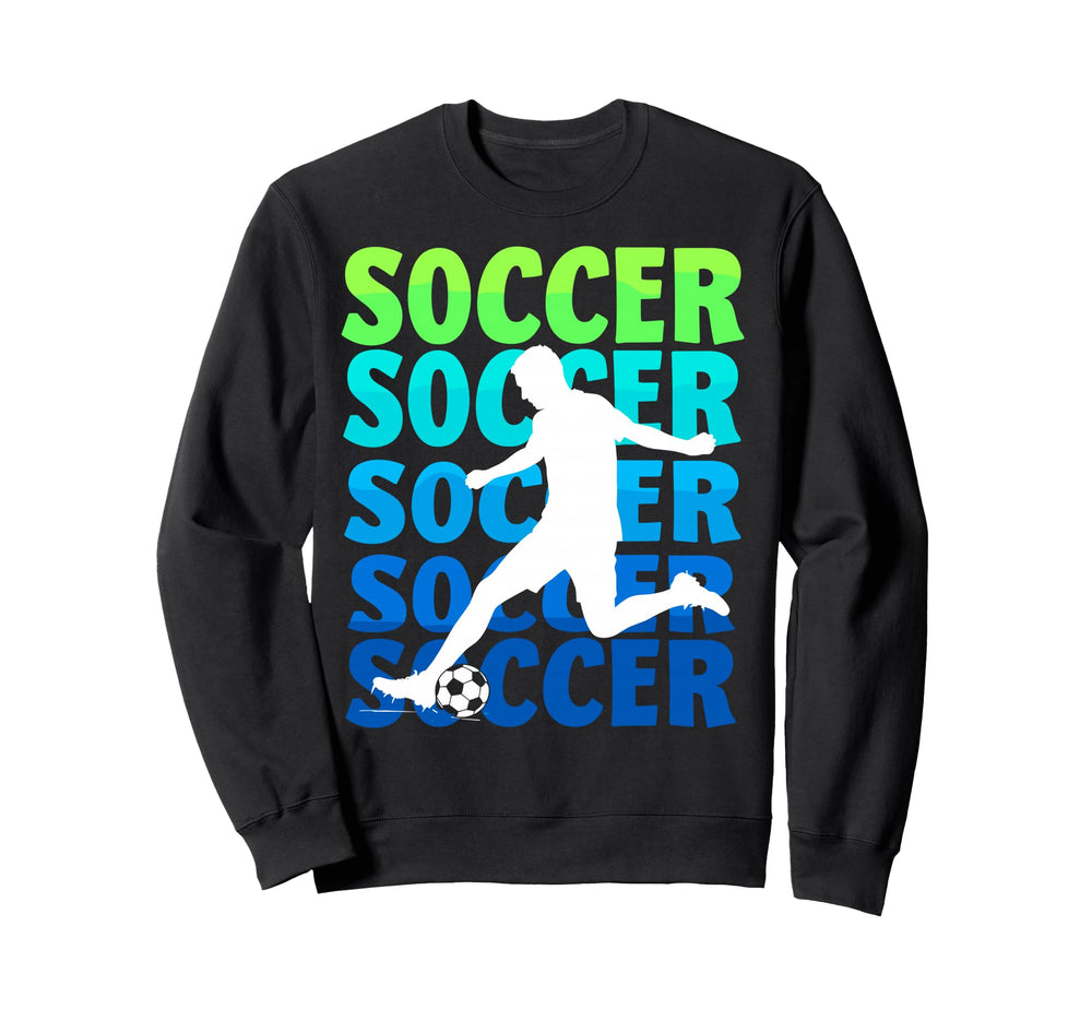 Soccer Goalie Player Fan Game Day Sweatshirt - Custom Art Print Men Women