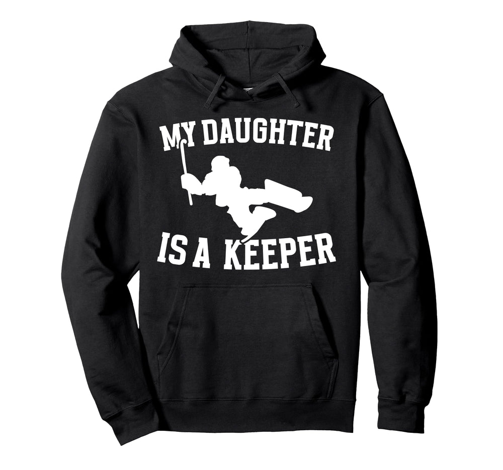 Field Hockey Keeper Mom Field Hockey Hoodie - Graphic Print for Adults