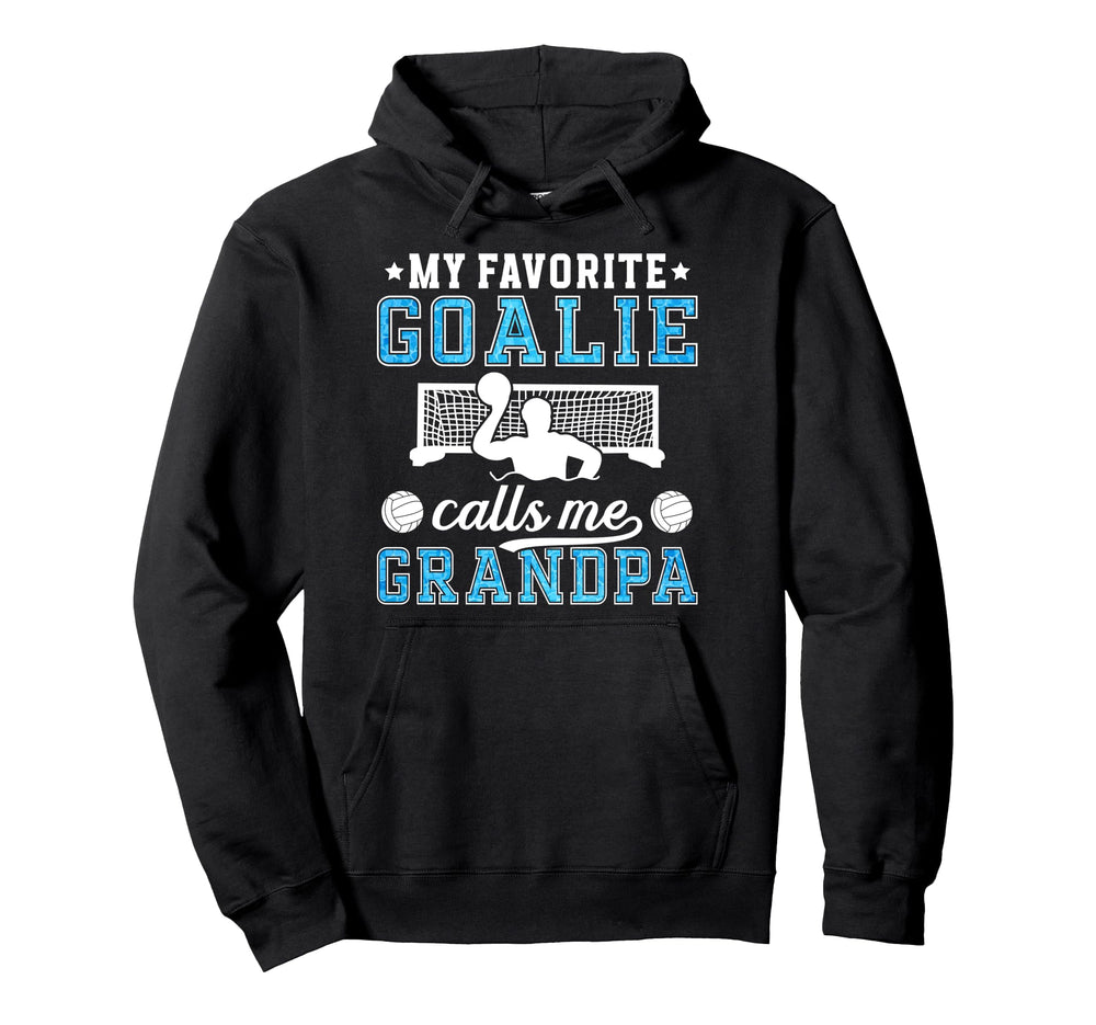 Proud Water Polo Goalie Grandpa Water Hoodie - Custom Art Print Men Women