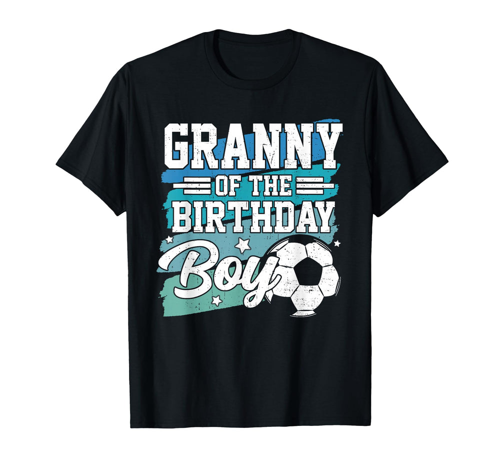 Granny Birthday Soccer Family Matching T-Shirt - Minimalist Print Men Women