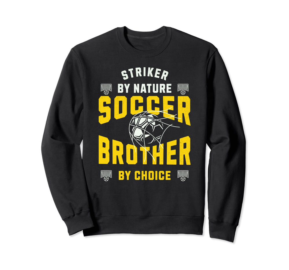 Striker Nature Soccer Player Sweatshirt - Aesthetic Graphic Men Women