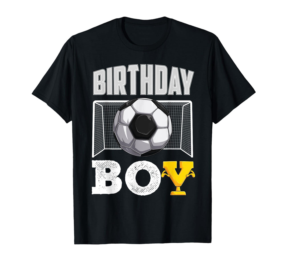 Soccer Birthday Soccer Player T-Shirt - Fun Novelty Design for Adults
