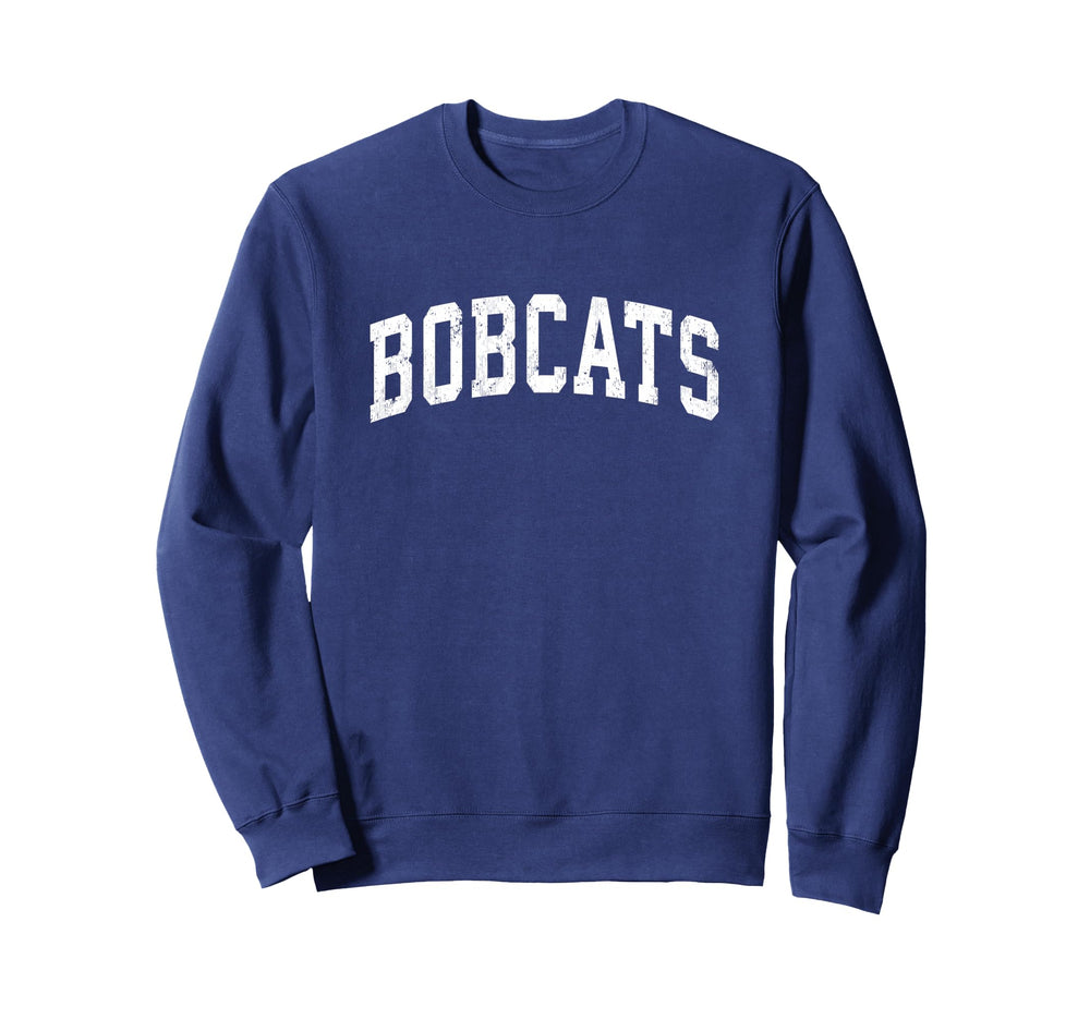 Bobcats Mascot Athletic Sports Sweatshirt - Custom Art Print for Adults