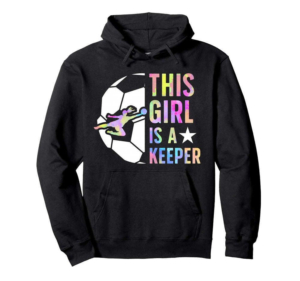 This Is Keeper Soccer Goalkeeper Hoodie - Minimalist Print Men Women