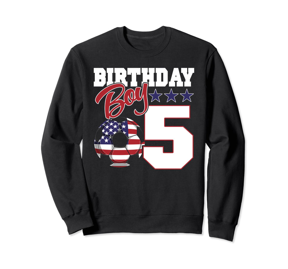 5Th Birthday Party Patriotic Sweatshirt - Unique Graphic for Adults