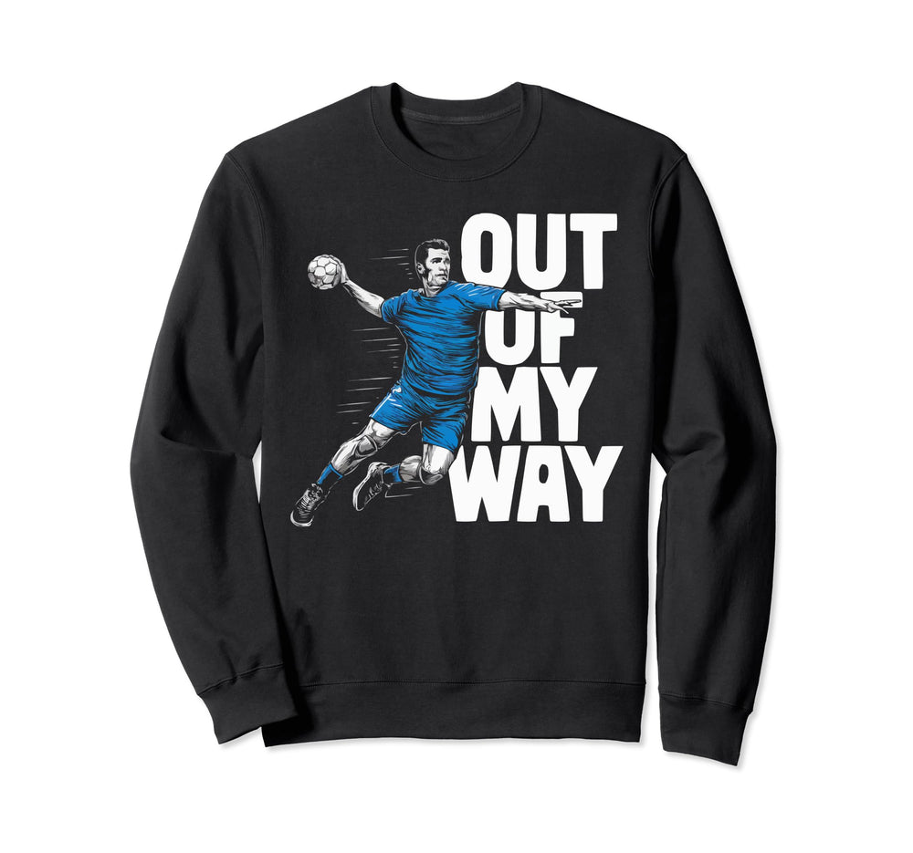 I Love Handball Player Sports Sweatshirt - Graphic Print for Adults