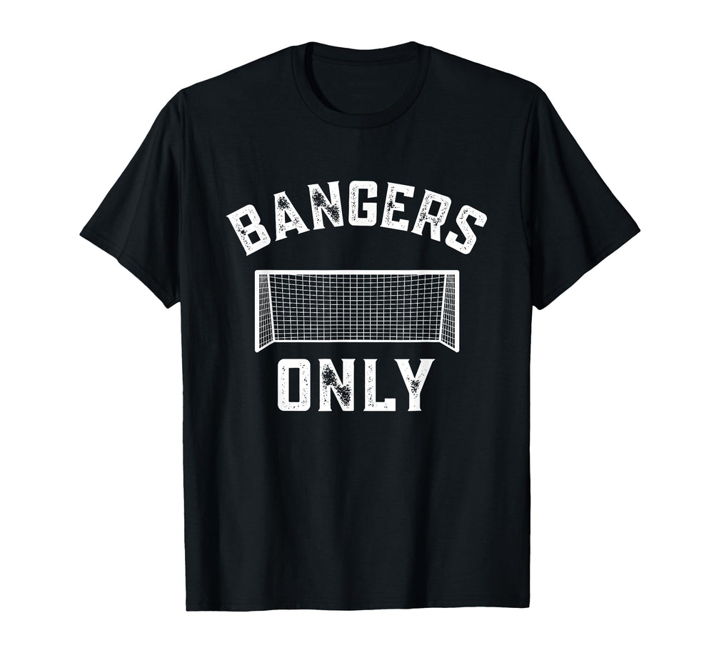 English Football Soccer Bangers T-Shirt - Fun Novelty Design for Adults