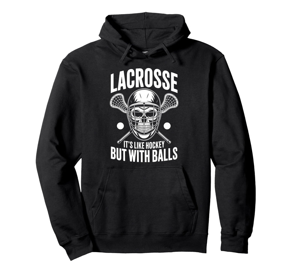 Funny Lacrosse Goalie Lax Goalkeeper Hoodie - Trendy Graphic Men Women