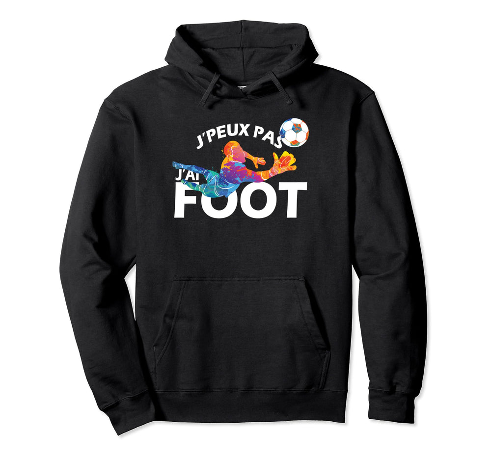 I Cant Have Football Footballer Hoodie - Fun Novelty Design for Adults