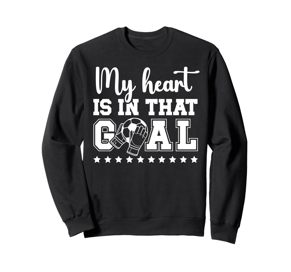 Proud Soccer Goalkeeper Mom Sweatshirt - Casual Everyday Wear Unisex